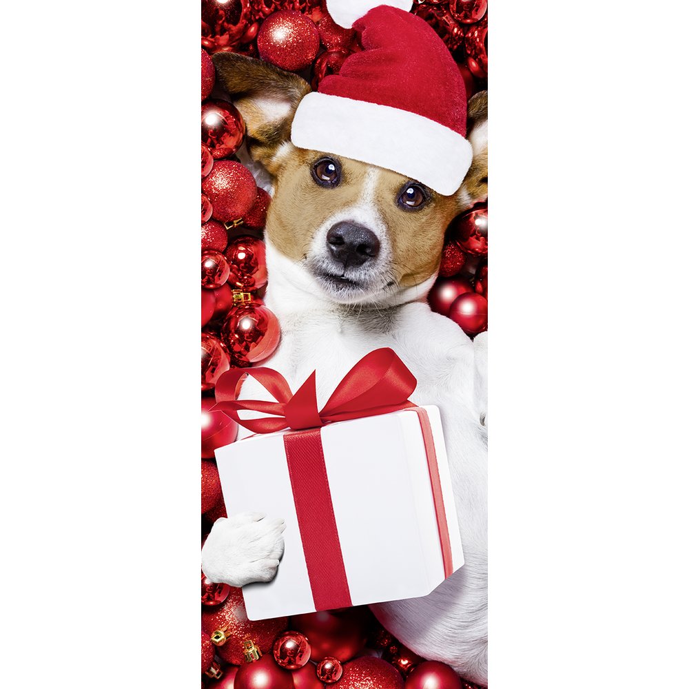 Banner Christmas Dog, 75 x 180 cm