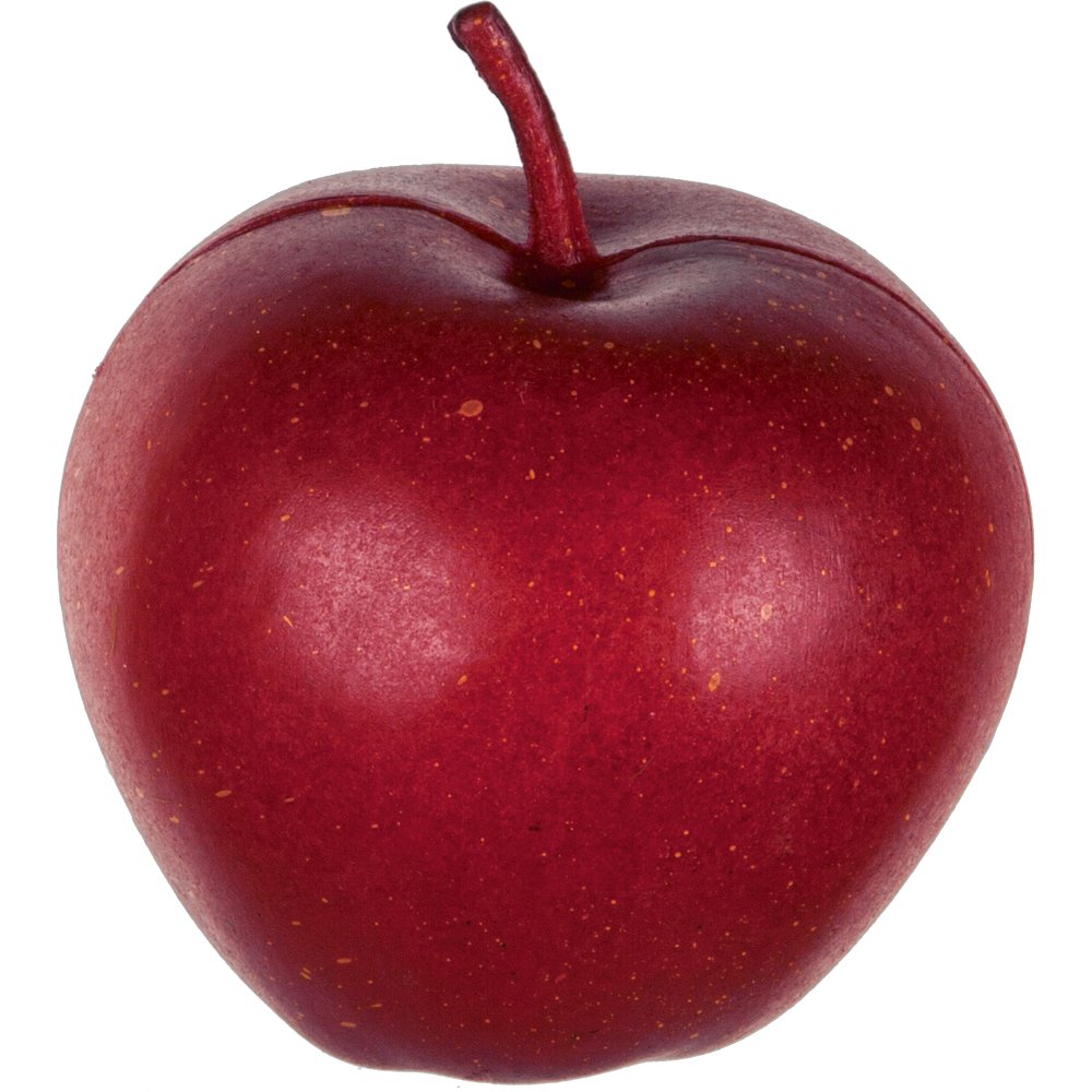 Apfel Kunststoff rot, Ø 6,5 cm