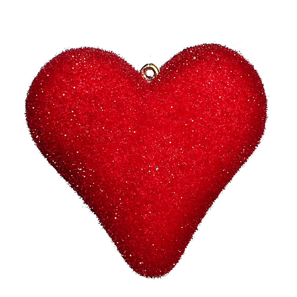 Herz Tiffany 3D rot, 10 cm