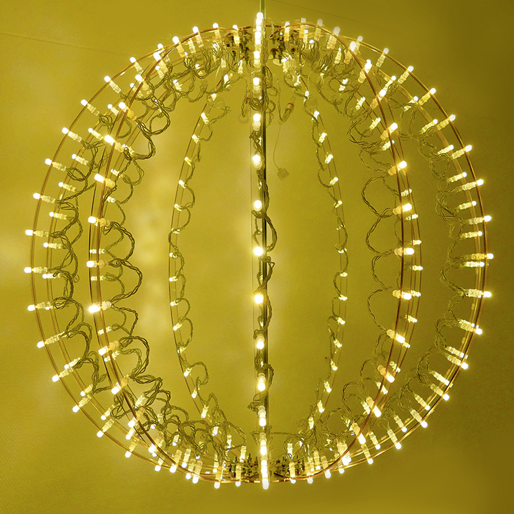 FlexGlassBall 65cm 240 LEDs, Ø 65 cm