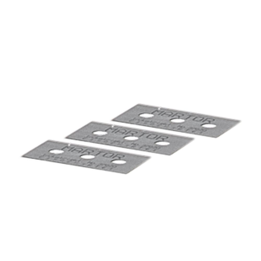 Klingen für Schaber klein 10 Stück