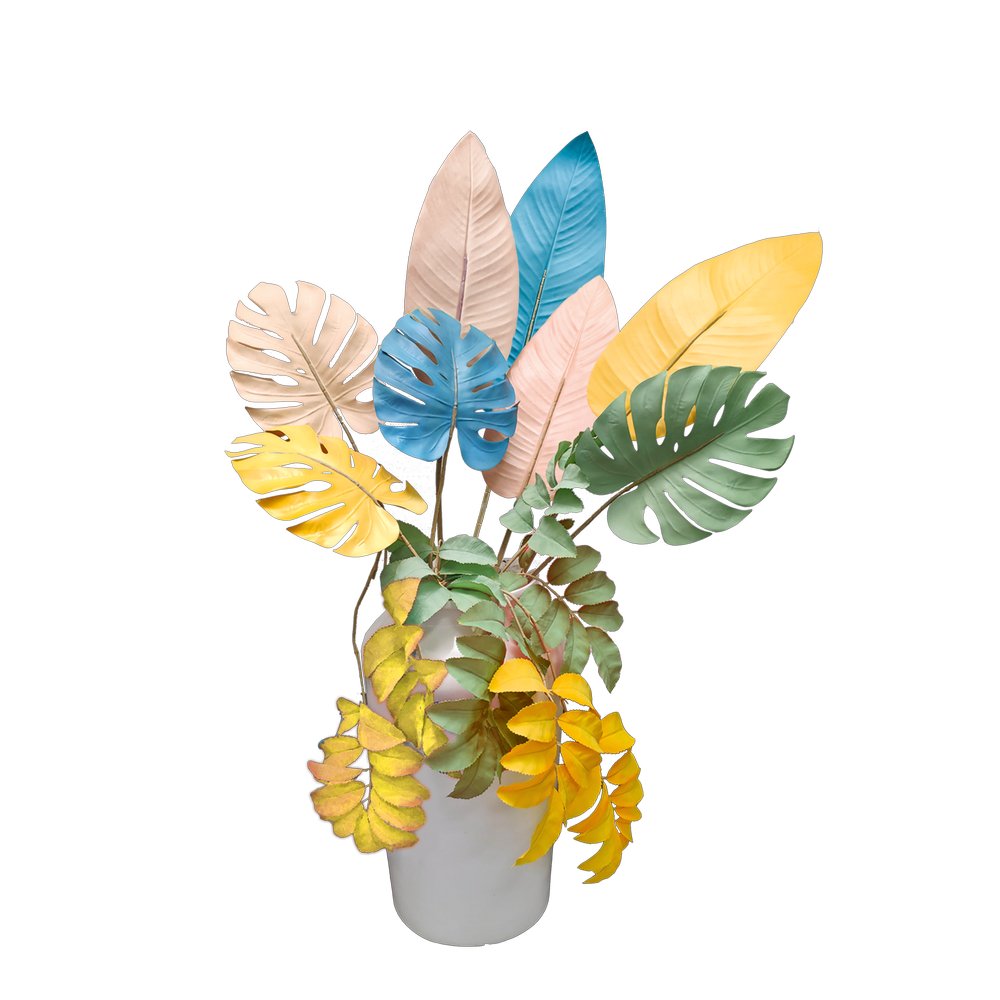 Canna-Blatt Color gelb, 100 cm