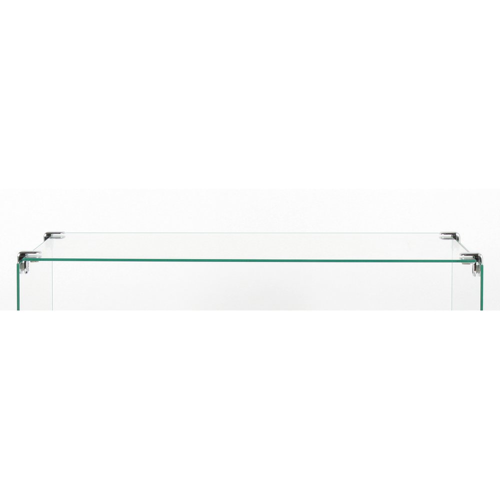 Glasplatte Rechteck 40 x 60 cm 4 mm stark