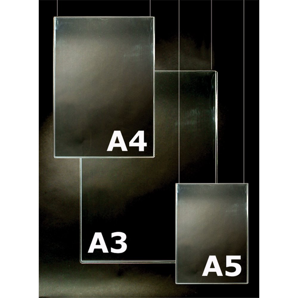 Folientasche transparent DIN A4