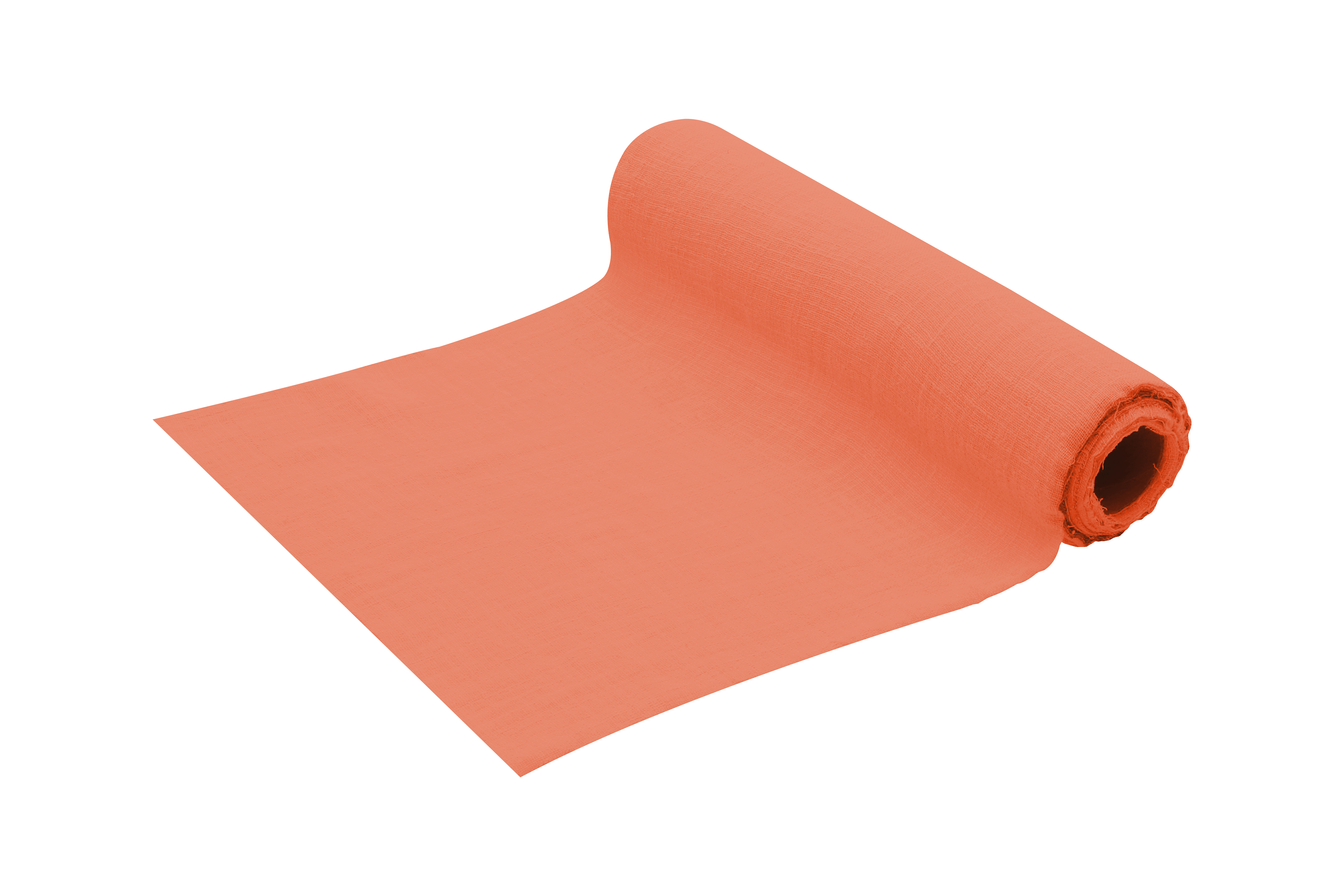 Tischband Cotton washed orange,30cm x 5m
