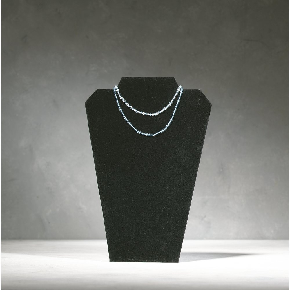 Collierpräsenter Schmuckpräsentation schwarz, 22 x 32 cm