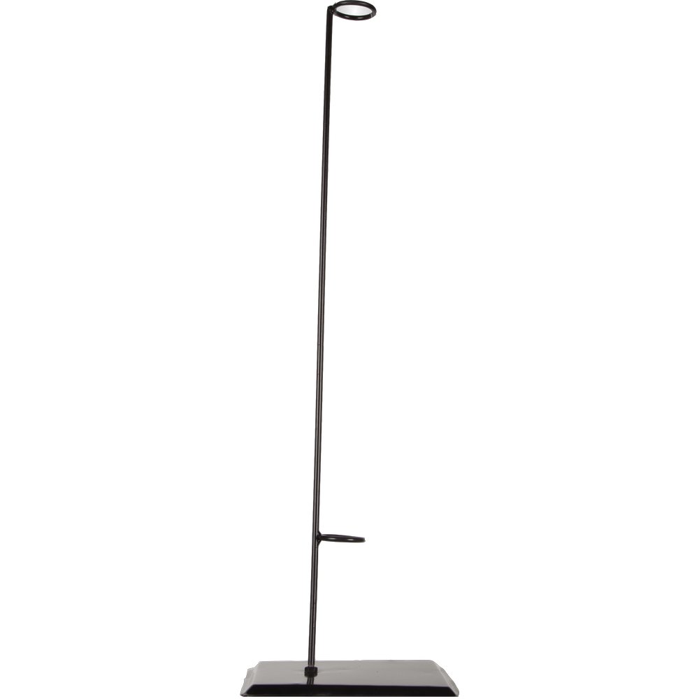 Metallständer Flower für Blumen, schwarz, 60 cm