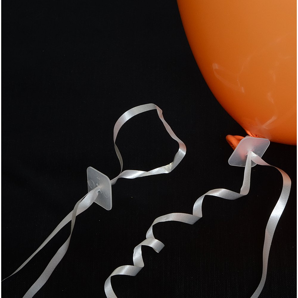 Ballonschnellverschlüsse mit Polyband 100 Stück