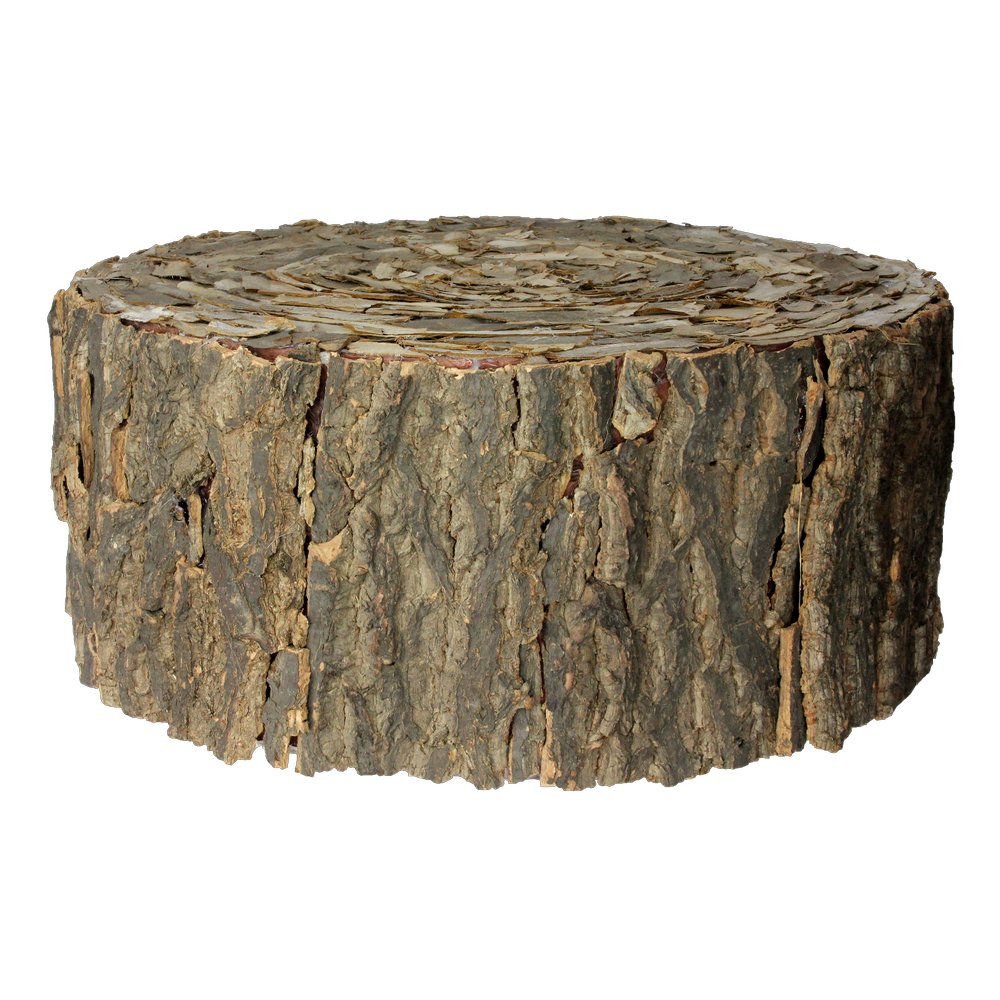 Baumstamm Rinde, Ø 43 x 18 cm