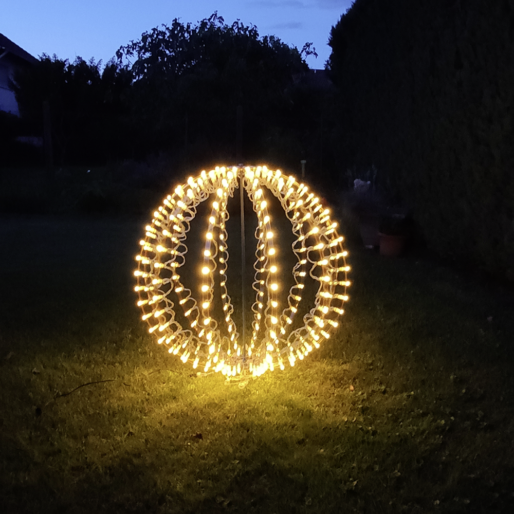 FlexGlassBall 65cm Erdspieß, Ø 65 cm