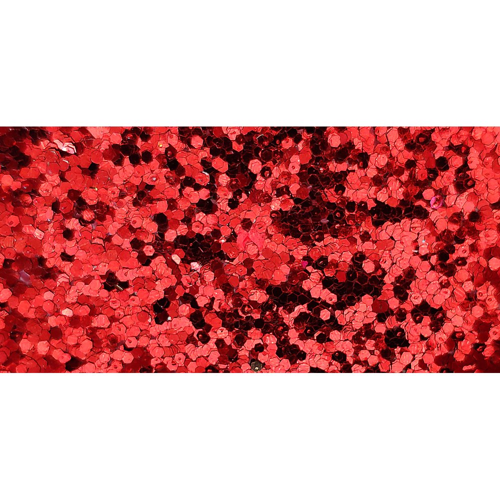 Glitter Fabric rot, 137 cm breit