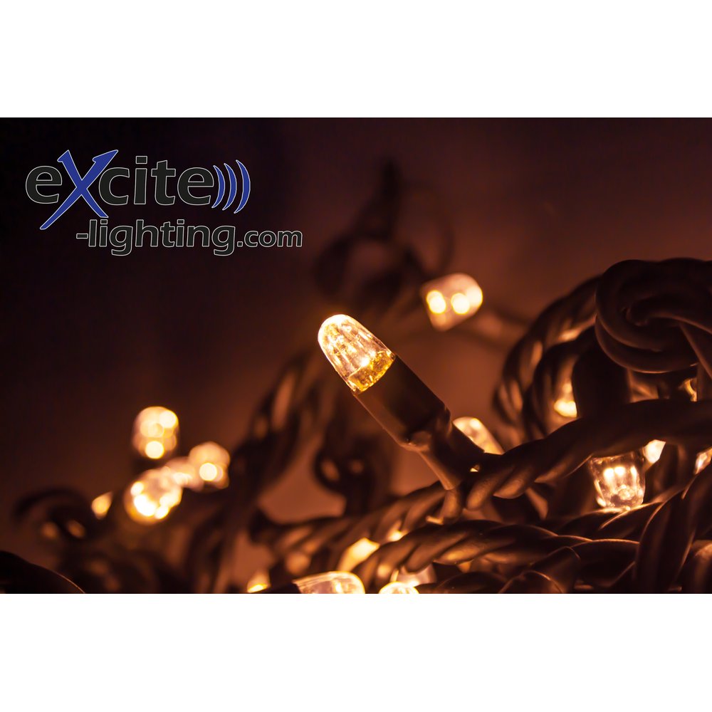 LED-ExString Twinkle Light 40 schwarz, 40 LED ww-ww,L 4m