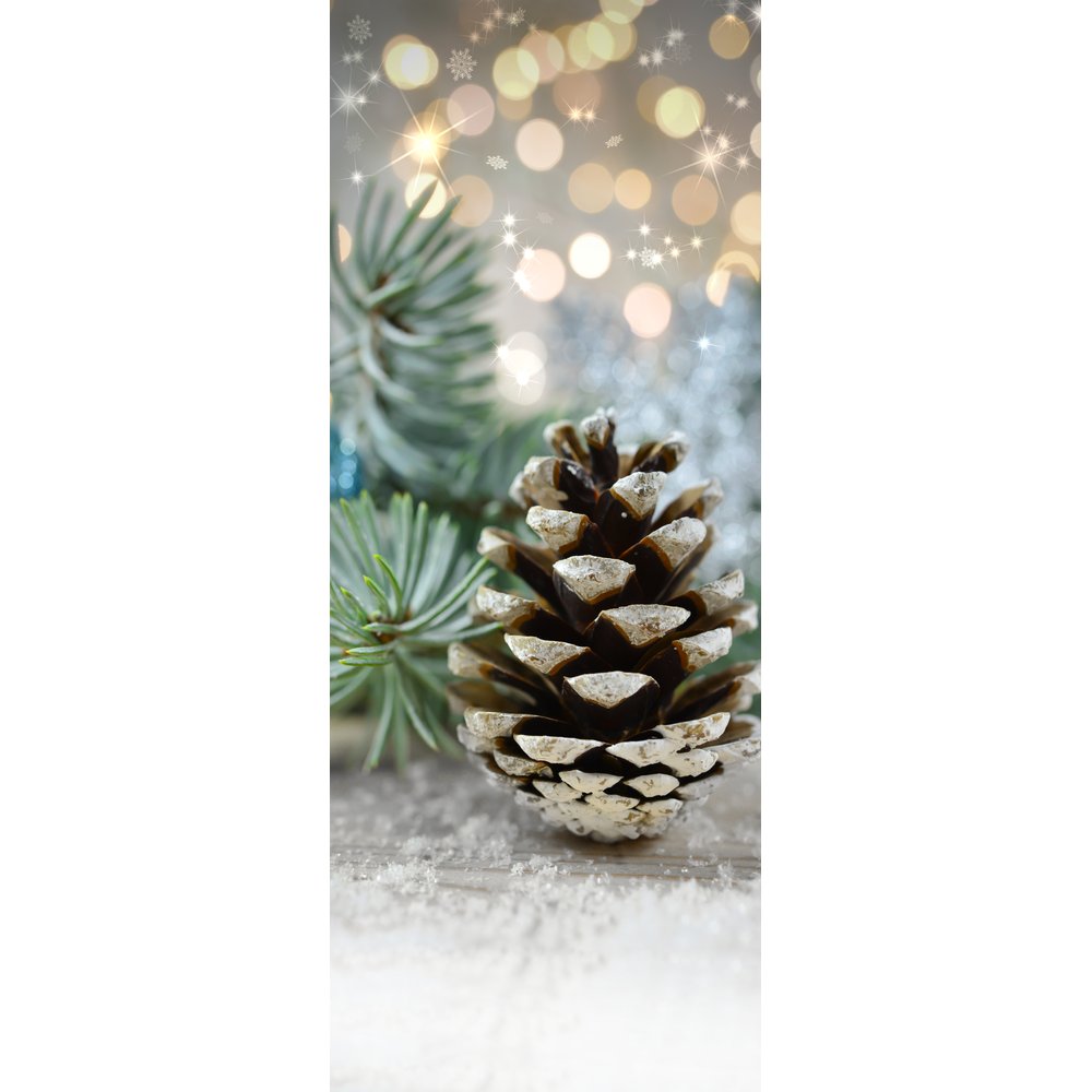 Banner Tannenzapfen, 75 x 180 cm