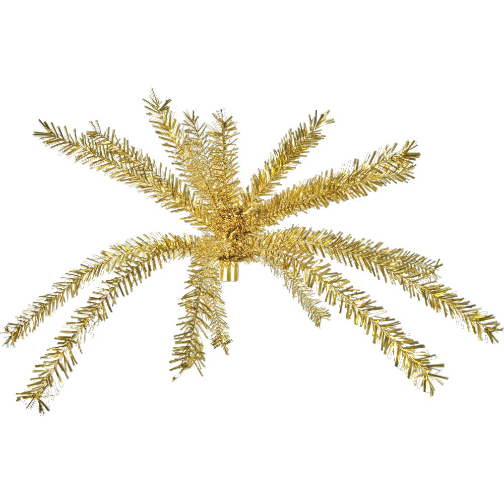 Folienfontäne Metallic gold, Ø 100 x 60 cm