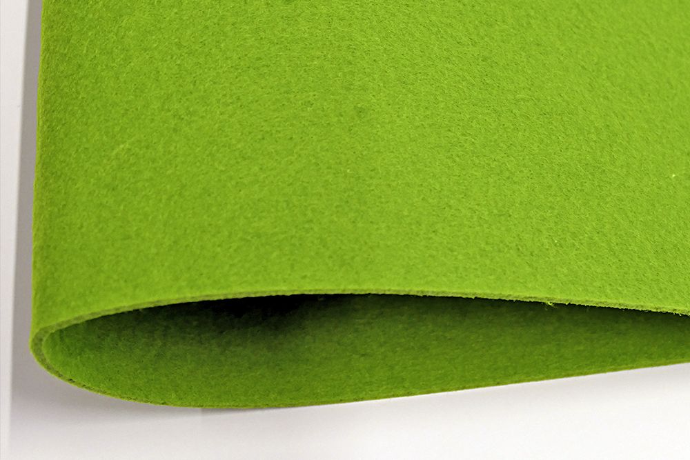 Filzplatte kiwi, 3 mm, 75 x 50 cm