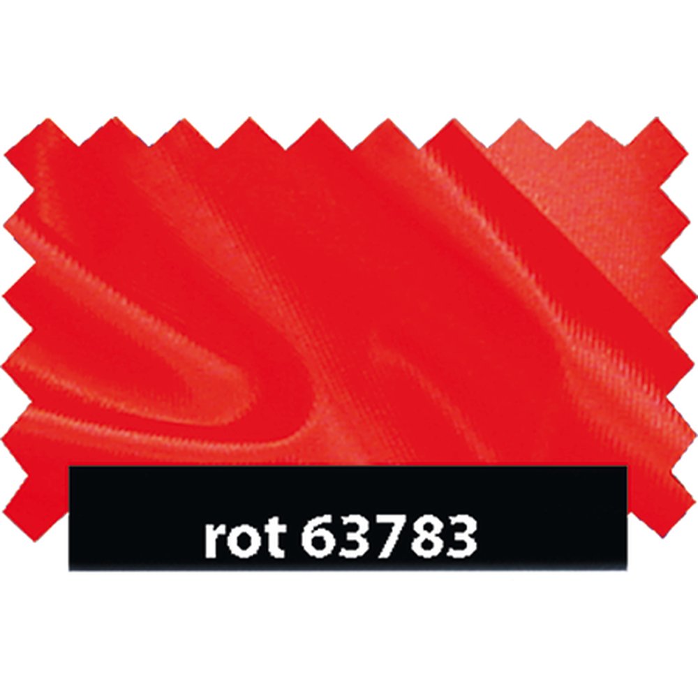 Stoff Trilobe rot-glänzend, 145 cm breit