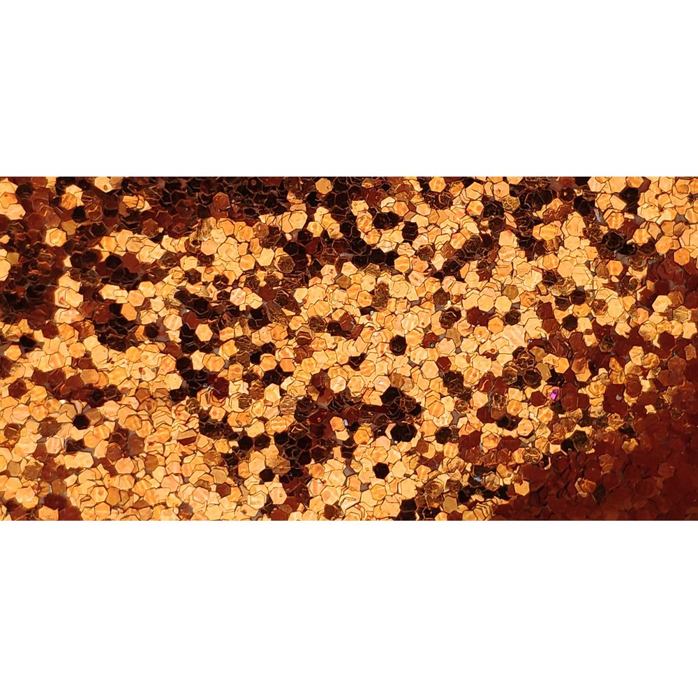 Glitter Fabric kupfer, 137 cm breit