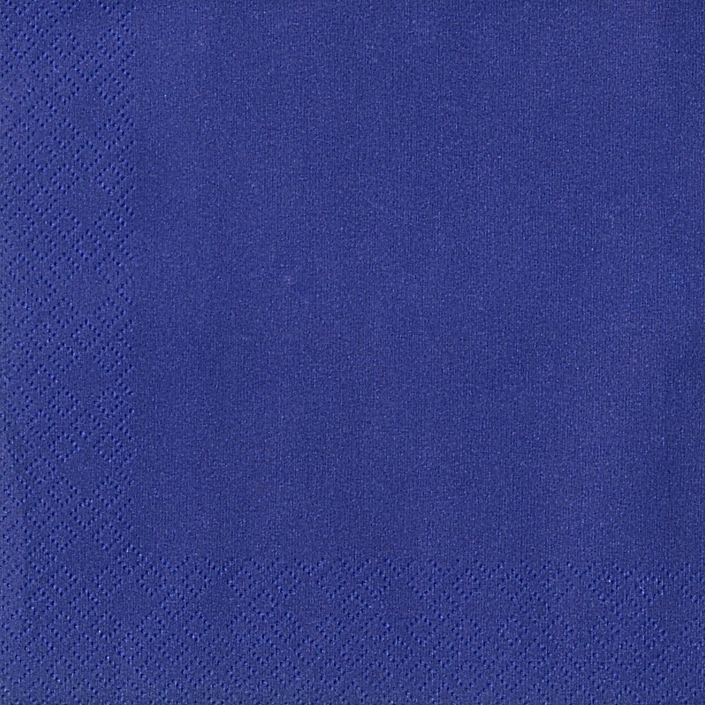 Servietten Deluxe Deco enzianblau, 20 Stück 33 cm