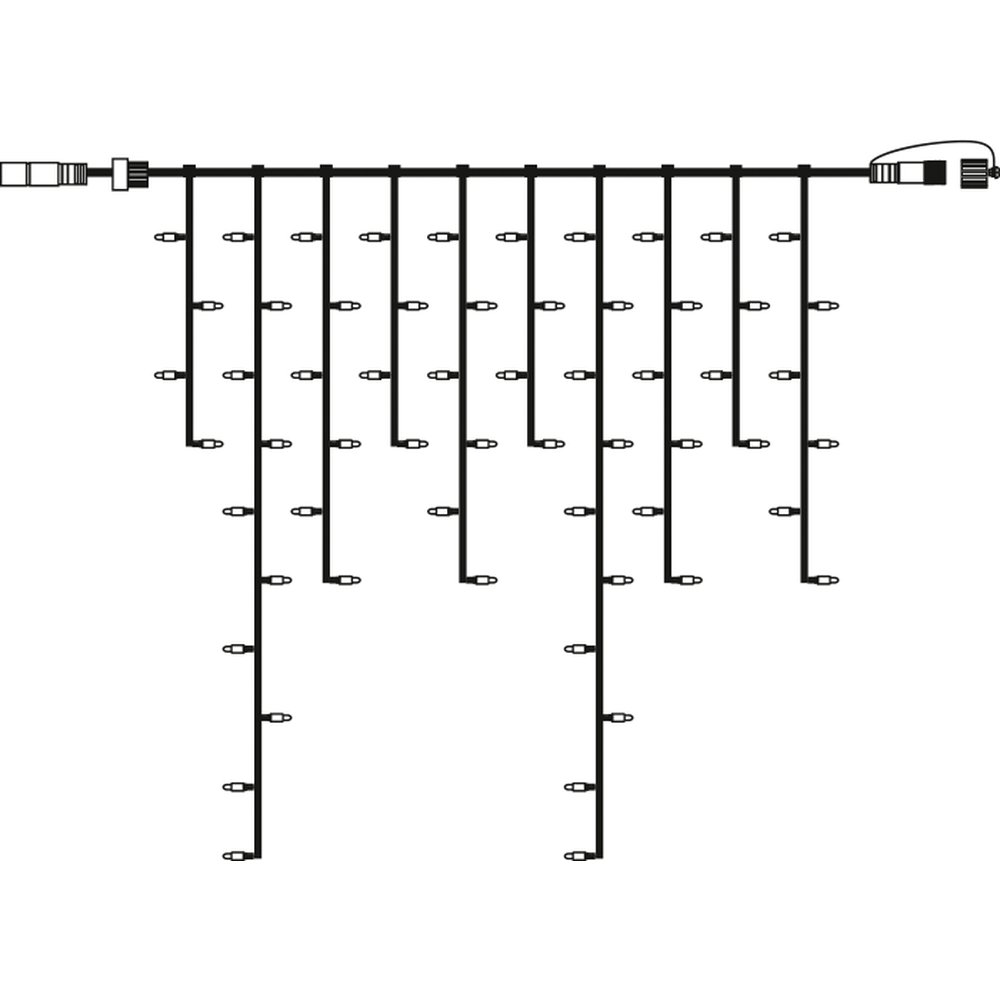 Icicle 1x1 M 60LEDs IP67