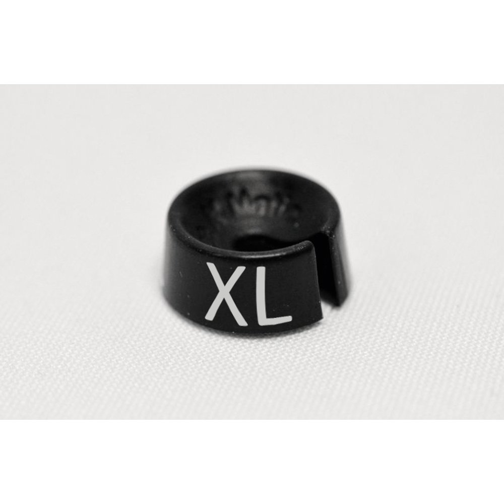 Größenreiter 25 Stück schwarz XL