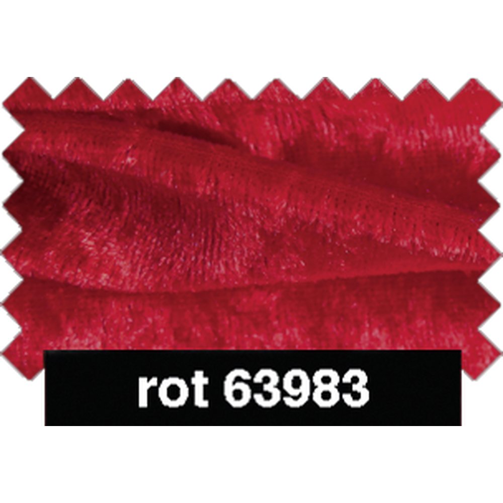 Panne Samt Stoff rot, 150 cm breit