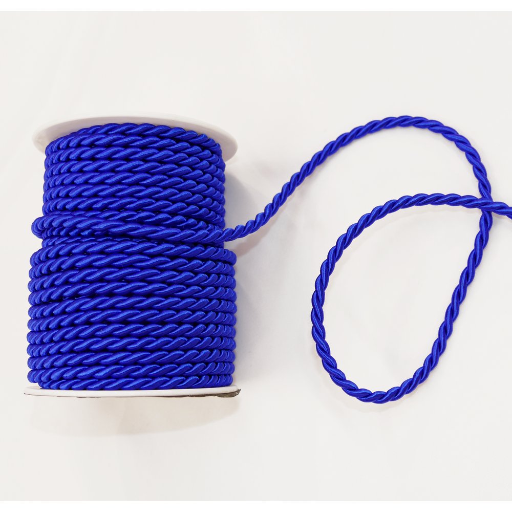 Kordel blau, Ø 6 mm x 25 m