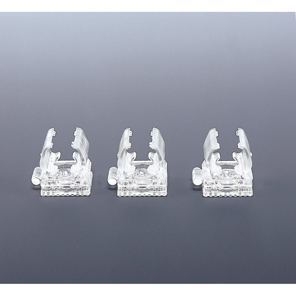 Montageclip transparent für Lichtschlauch