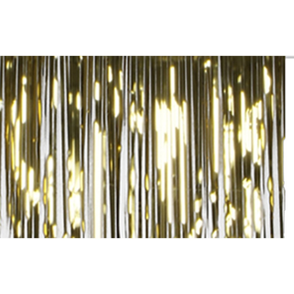 Fransengirlande Folie gold,H 50 cm, L 4 m