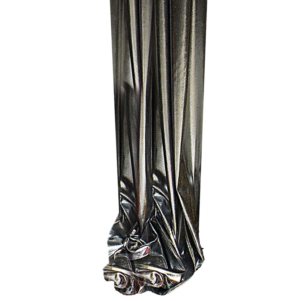 Stoff Avenue silber-hochglanz, 150 cm breit