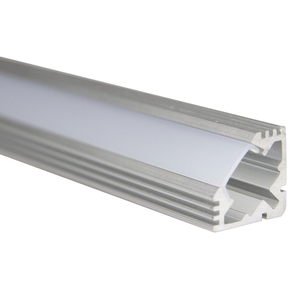 ExStripe Profil Ecke silber-eloxiert,1m