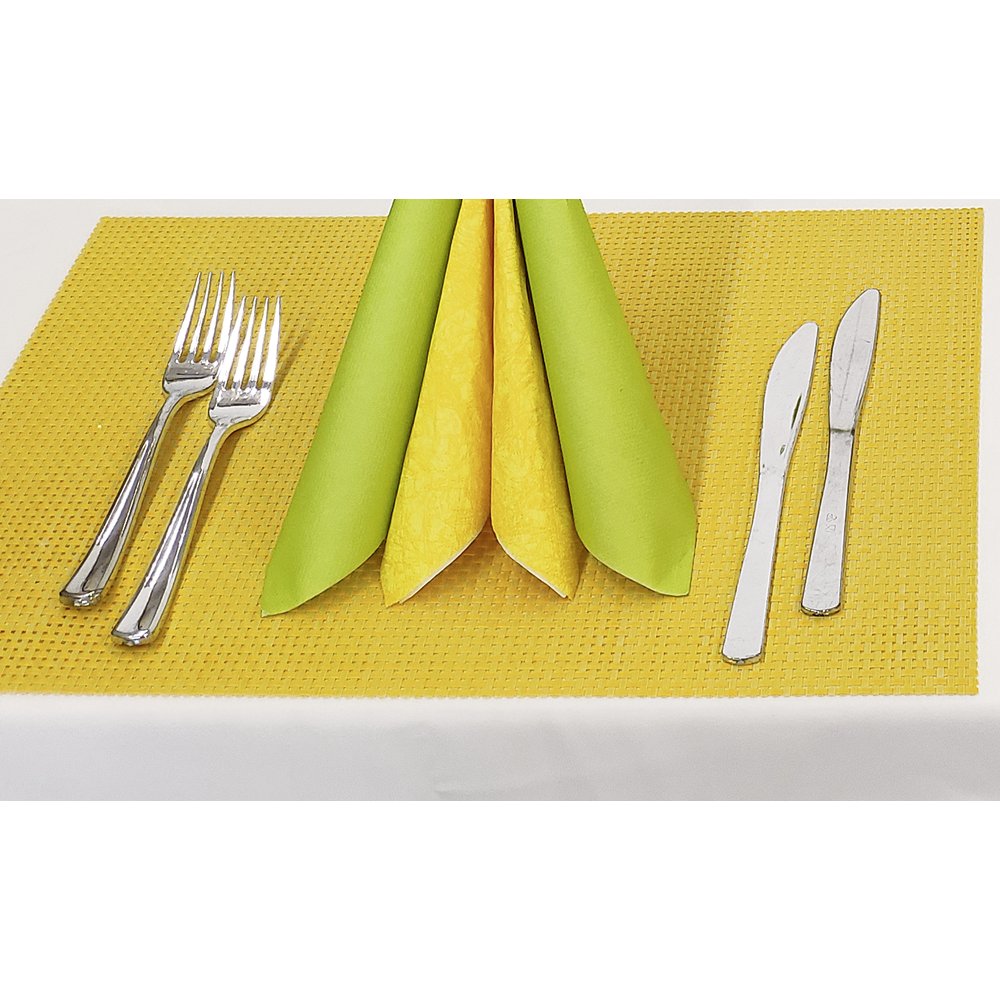 Tisch-Platzset gelb, B 45 x T 30 cm