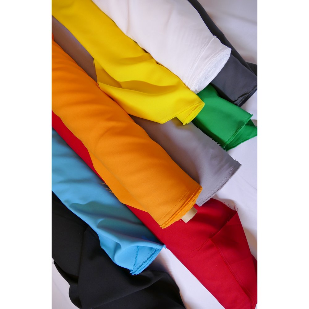 Stoff Power Stretch orange, 150 cm breit