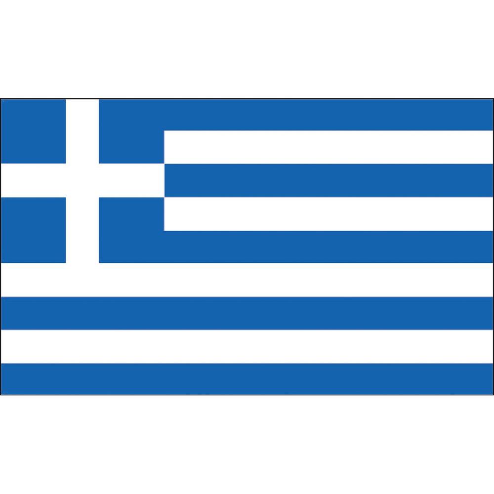Flagge aus Stoff Griechenland, 90 x 150 cm