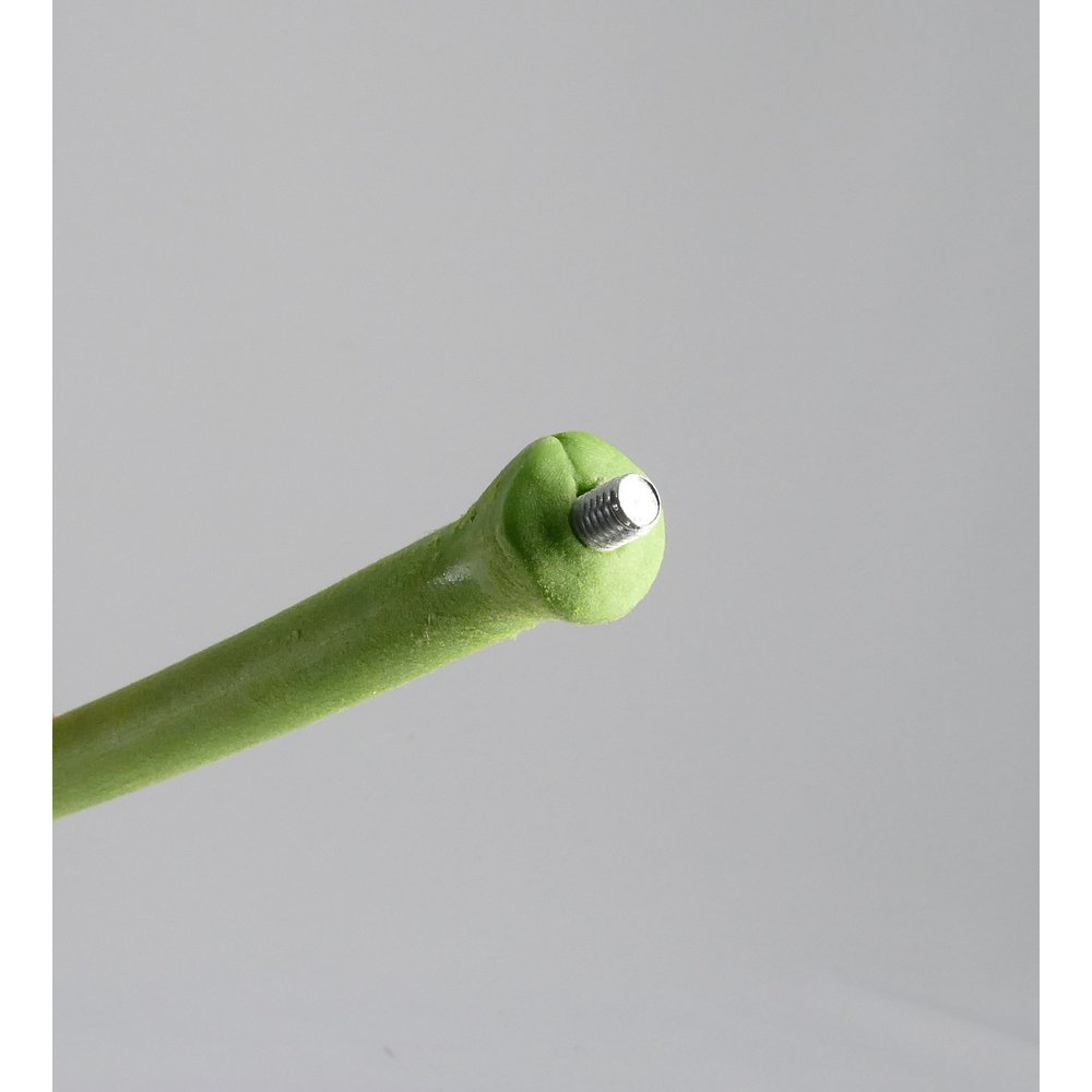 Blumenstiel für 1 Blüte mit M8 Gewinde, grün, 110 cm