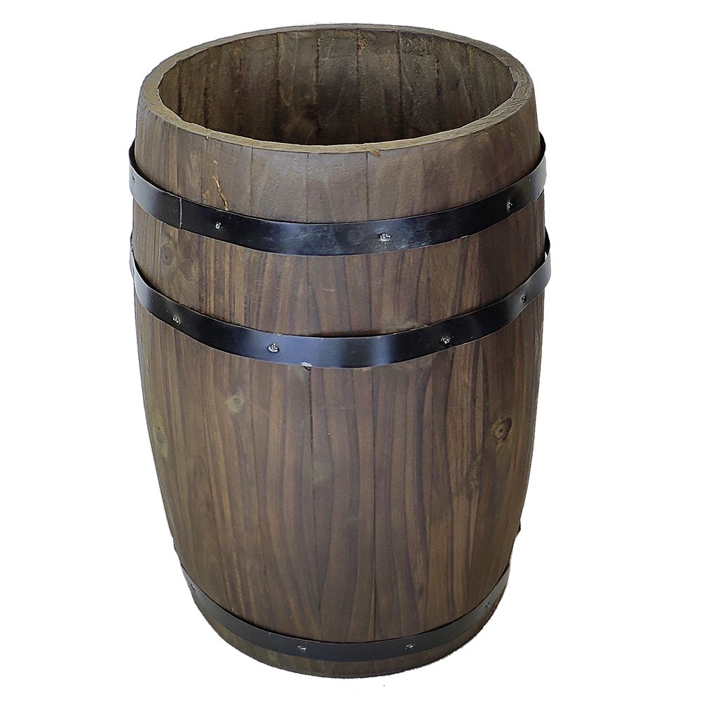 Holzfass Antik klein, 30 x Ø 20 cm