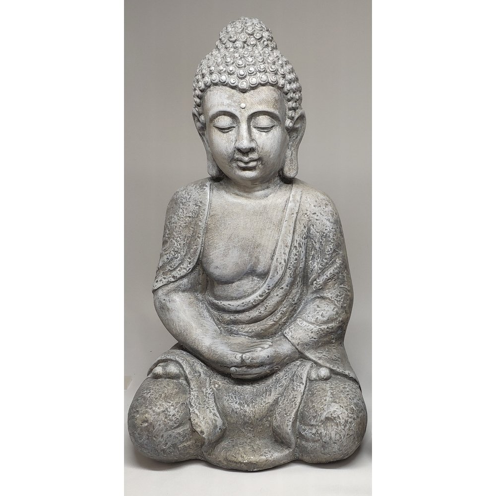 Buddha sitzend Poly 47 cm