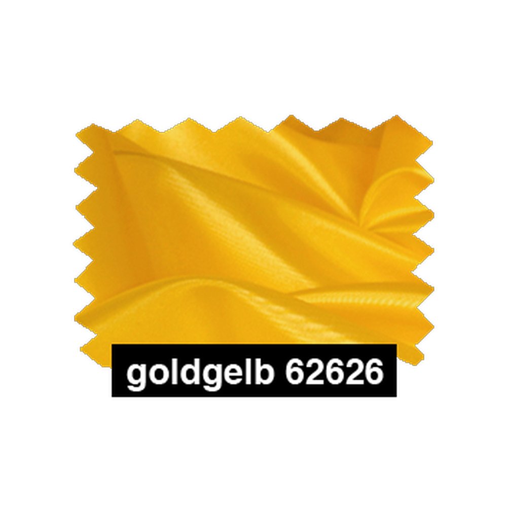 Polyester-Taft FR Stoff goldgelb, 150 cm breit, schwer entflammbar