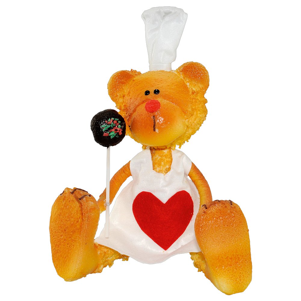 Candy Bär Figur Bread mit Lolly, 30 cm