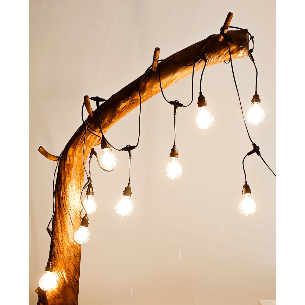 LED-Glühbirnen (Filament) Lichterkette koppelbar mit austauschbaren LEDs - 31V