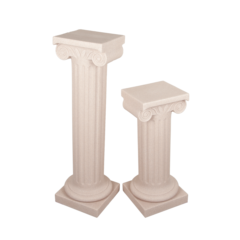 Säule Kunststoff rose Höhe 70 cm