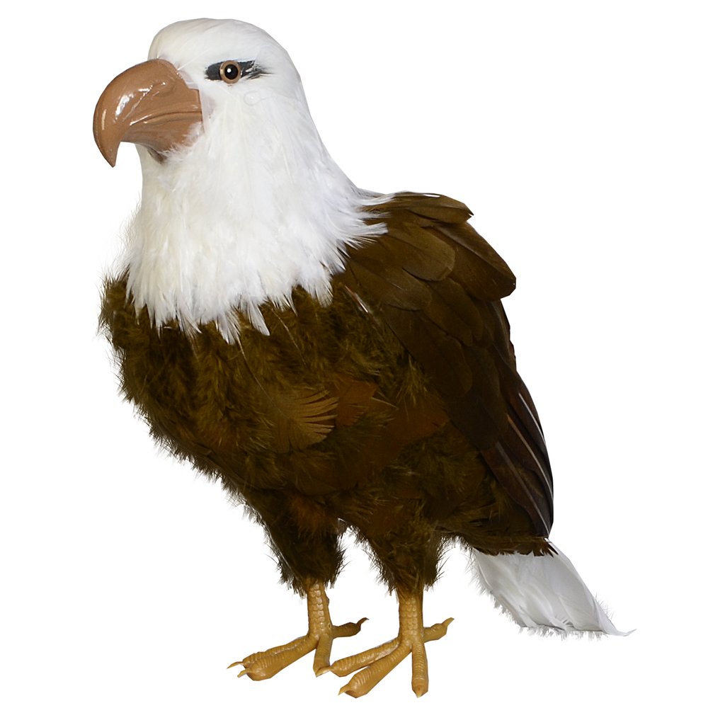 Adler Tierattrappe stehend, 40 cm