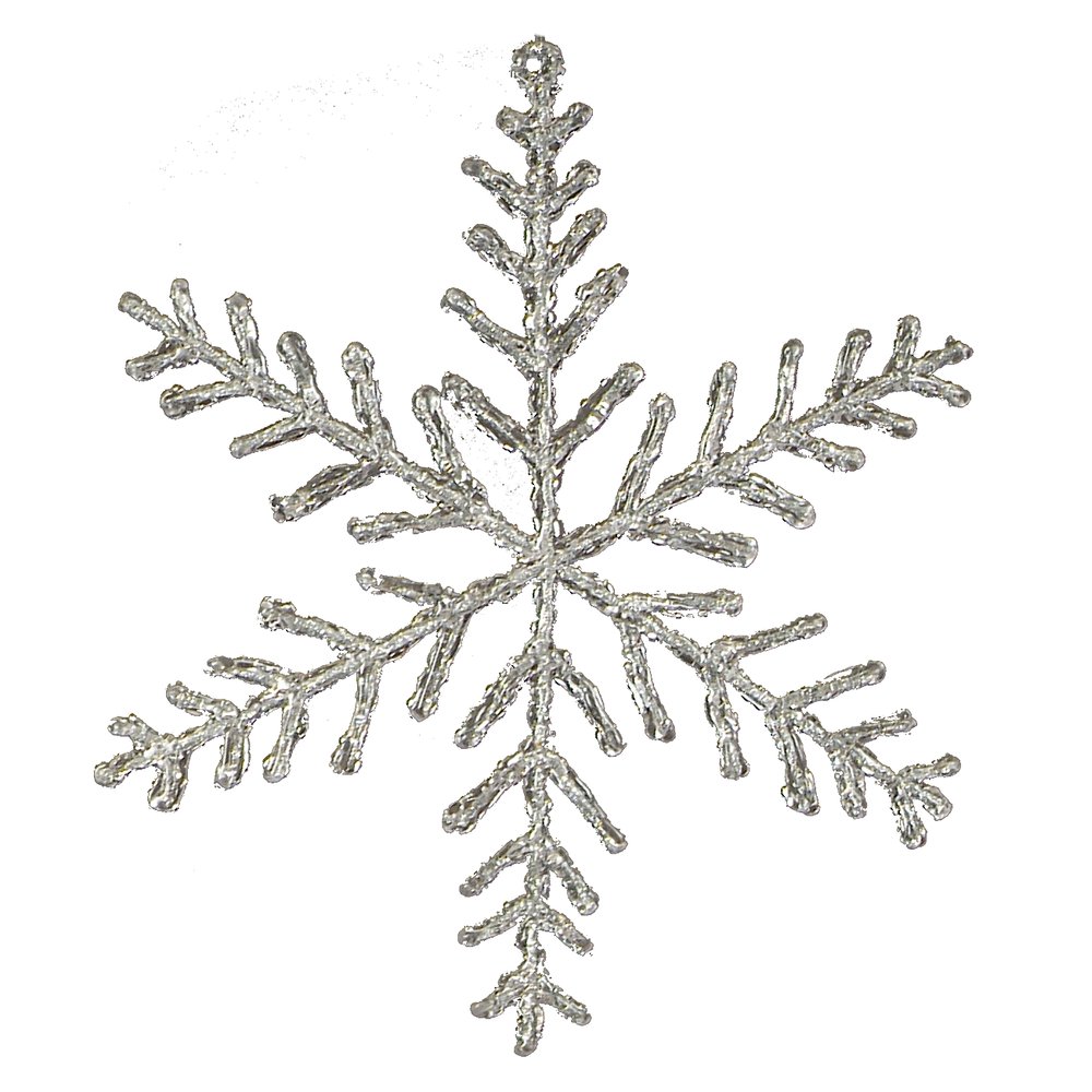 Eiskristall silber-klar, Ø 27 cm