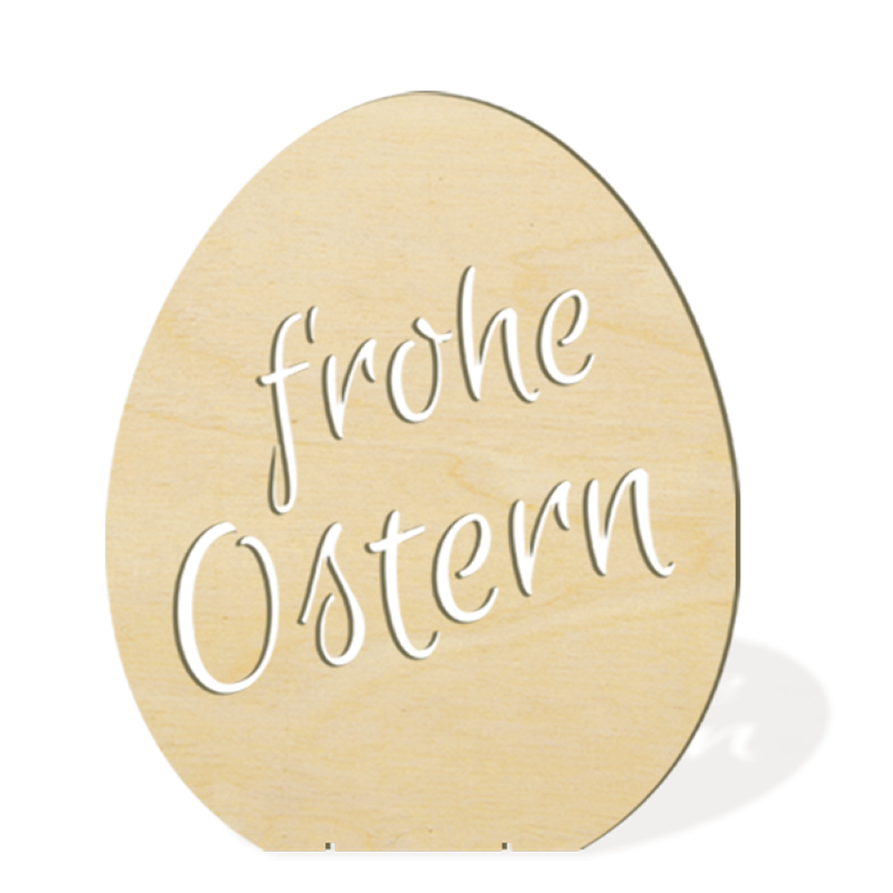 Display 2D Ei frohe Ostern, 42 x 50 cm