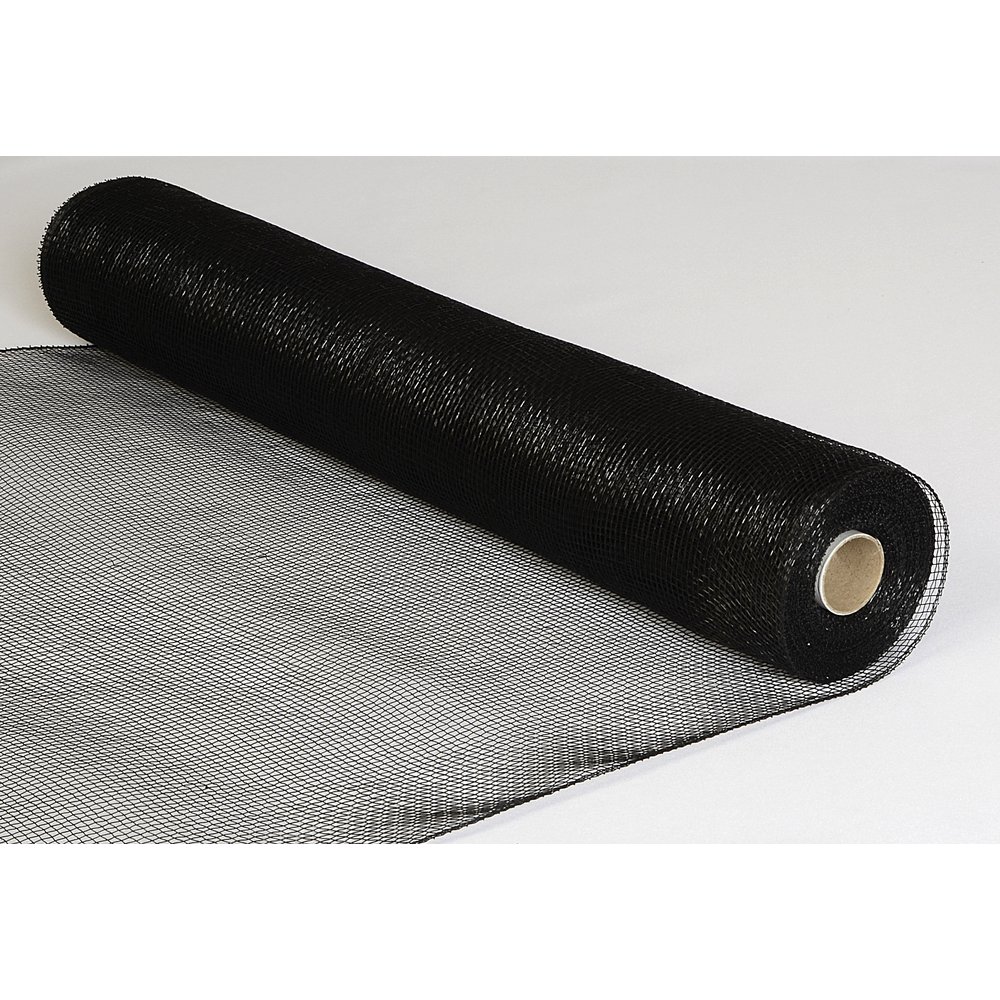 Deconet schwarz, 54 cm x 9,1 m