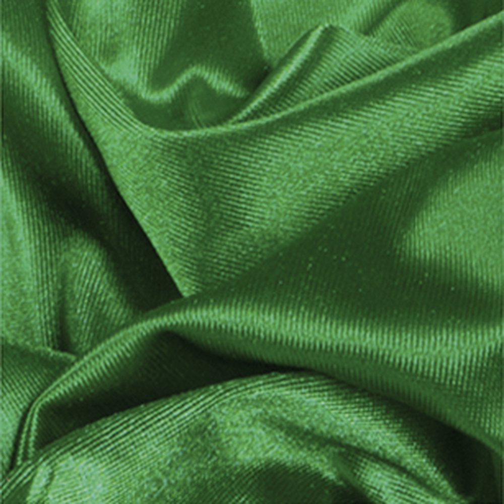 Stoff Trilobe grün-glänzend, 145 cm breit