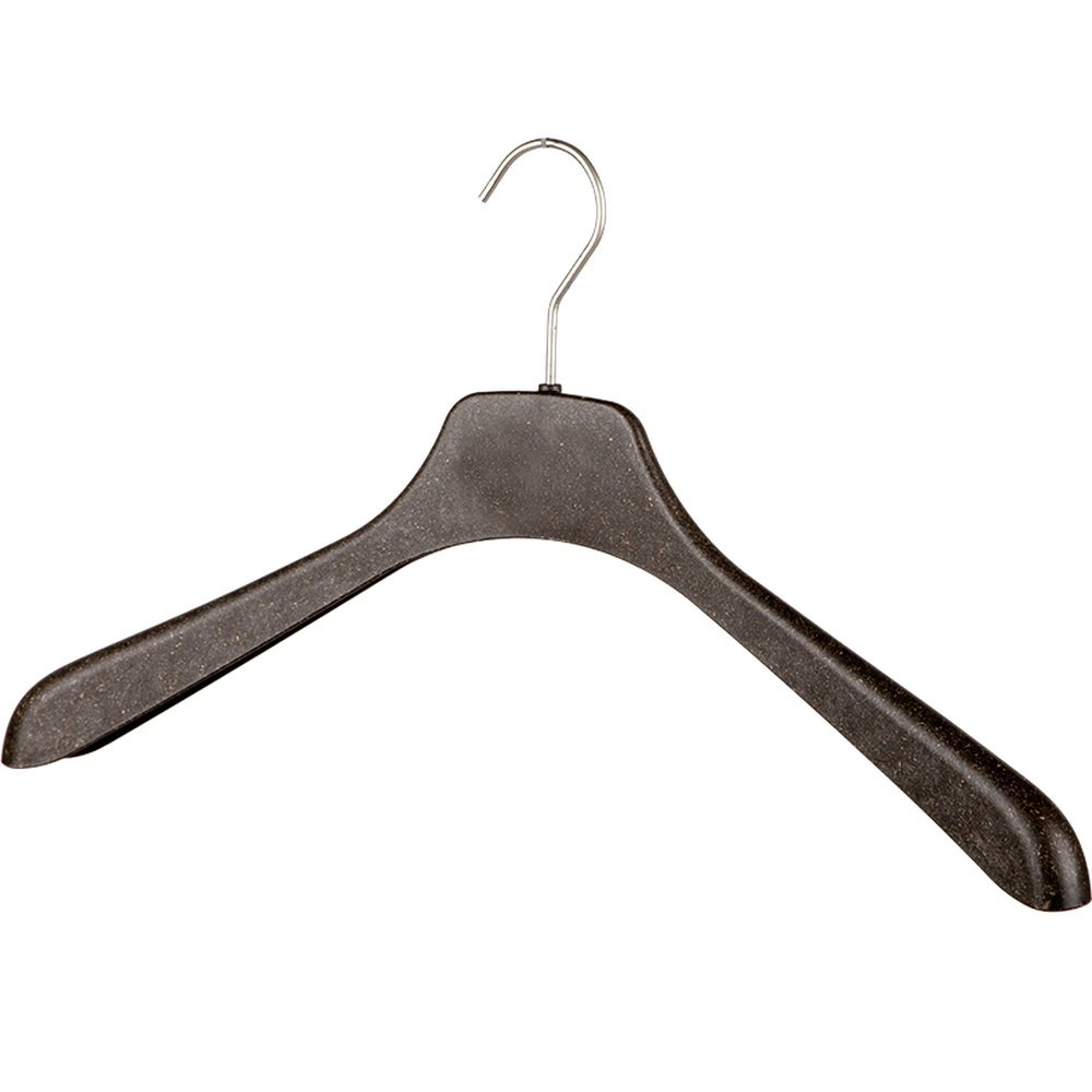 Kleiderbügel flach Bio-Gras natur, 45 cm