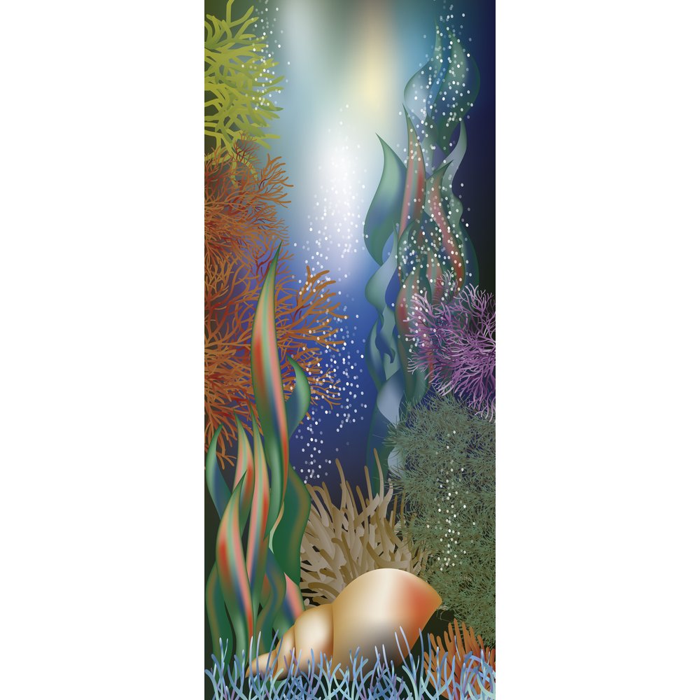 Banner Unterwasserwelt bunt, 75 x 180 cm